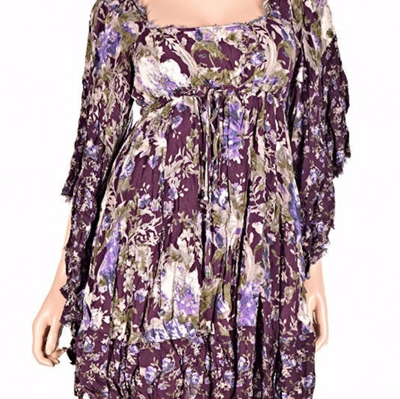 *SOLD* FP Heart of Gold Mini Dress - Picture 4 of 7